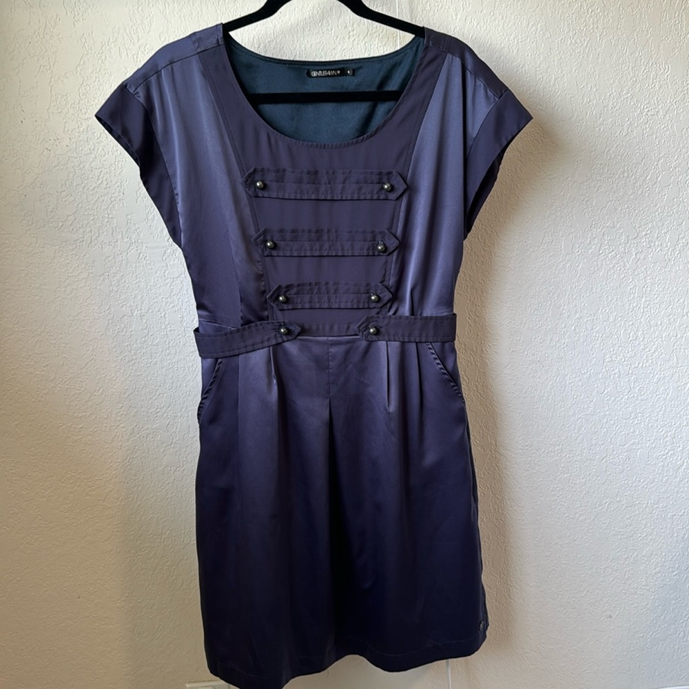 Gentle Fawn Navy Dress in size 6